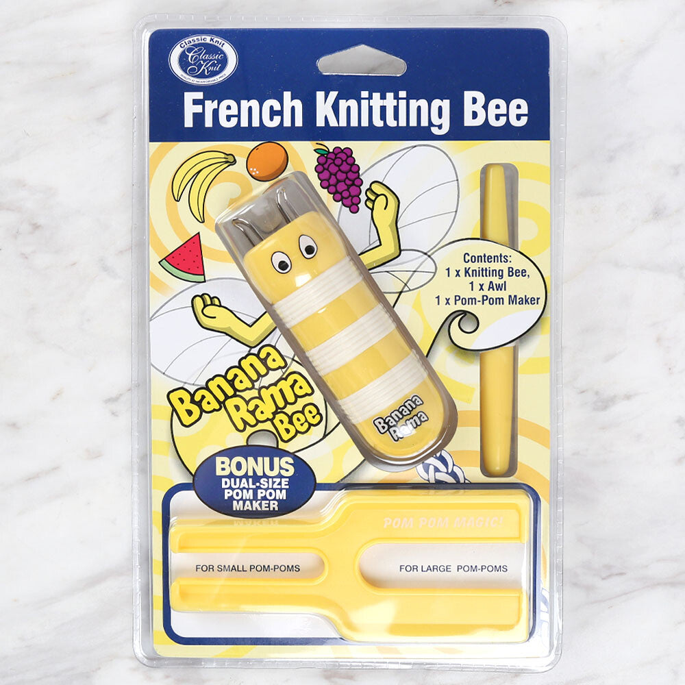 Loren 3'lü, Bız, Pon Pon ve Silindir Örgü Aparatı Seti